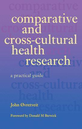 bokomslag Comparative and Cross-Cultural Health Research