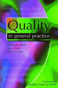 bokomslag Quality in General Practice