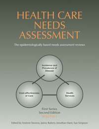 bokomslag Health Care Needs Assessment: Vol 1