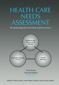 bokomslag Health Care Needs Assessment, First Series, Volume 2, Second Edition