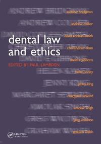 bokomslag Dental Law and Ethics