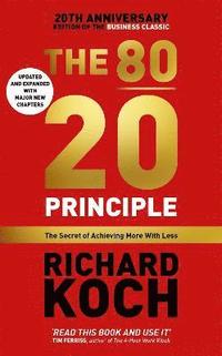 bokomslag 80/20 principle - the secret of achieving more with less updated 20th anniv