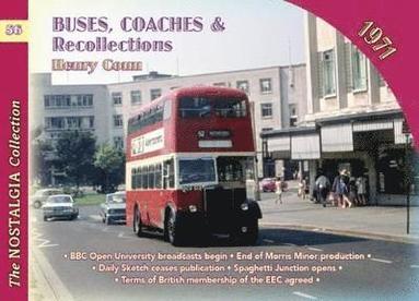 Henry Conn - Buses, Coaches & Recollections 1971, Häftad