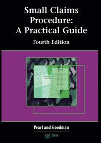 bokomslag Small Claims Procedure: A Practical Guide (Fourth Edition)