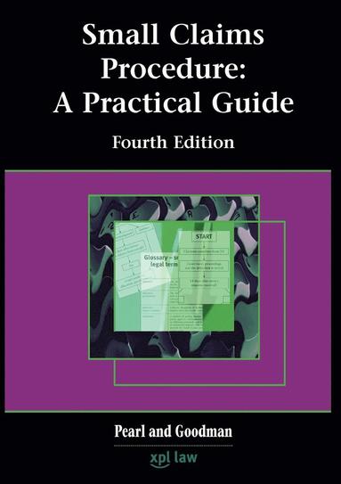 bokomslag Small Claims Procedure: A Practical Guide (Fourth Edition)