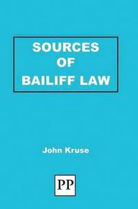 bokomslag Sources of Bailiff Law