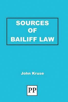 bokomslag Sources of Bailiff Law