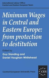 bokomslag Minimum Wages In Central And Eastern Europe