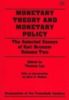 bokomslag Monetary Theory and Monetary Policy