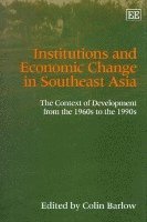 bokomslag Institutions and Economic Change in Southeast Asia