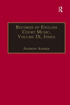 bokomslag Records of English Court Music