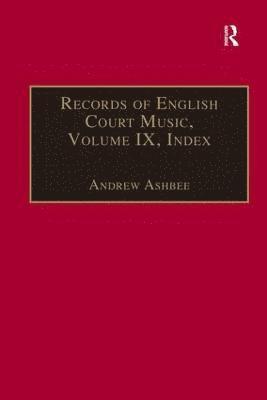 Records of English Court Music 1