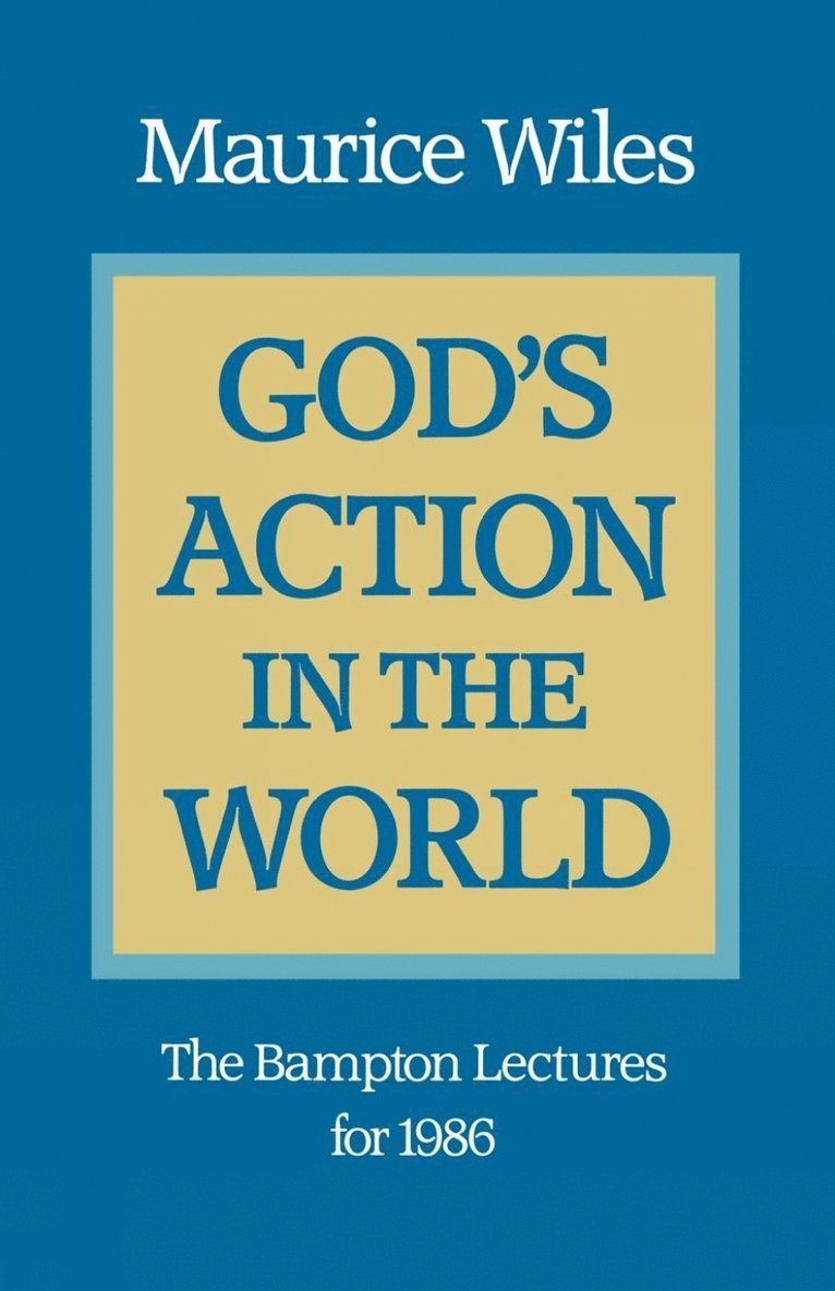 God's Action in the World 1