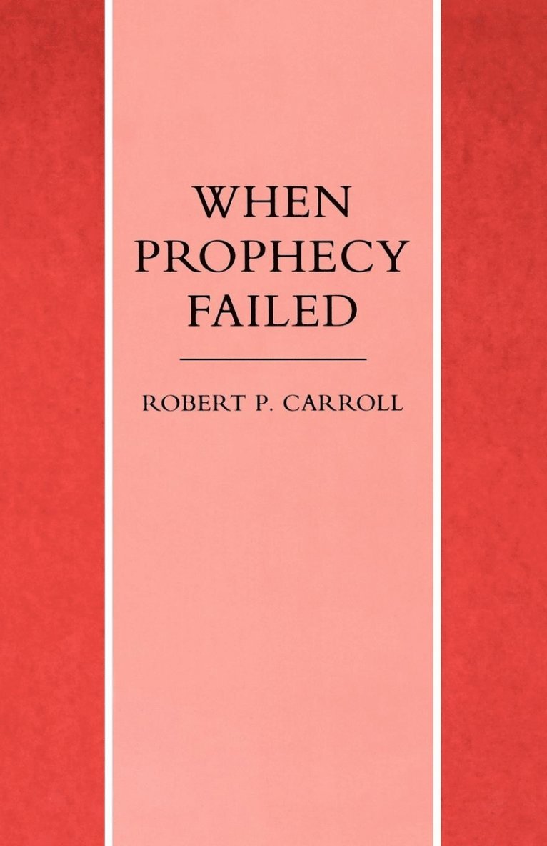 When Prophecy Failed 1