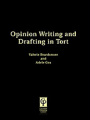 bokomslag Opinion Writing and Drafting In Tort