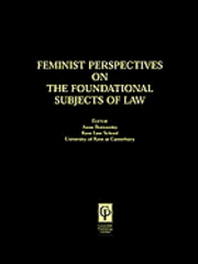 bokomslag Feminist Perspectives on the Foundational Subjects of Law