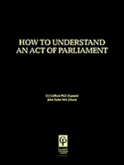 bokomslag Understanding Act Of Parliament
