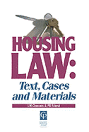 bokomslag Housing Law: Text Cases & Mats