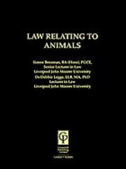 bokomslag Law Relating To Animals