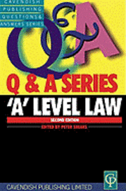 bokomslag A Level Law Q&A
