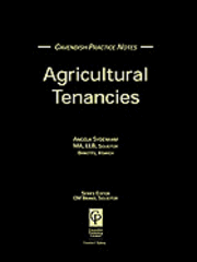 bokomslag Practice Notes on Agricultural Tenancies