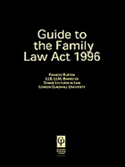 bokomslag Guide to the Family Law Act 1996