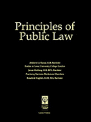 bokomslag Principles Of Public Law