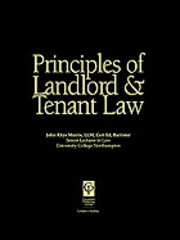 bokomslag Principles Of Landlord And Tenant Law