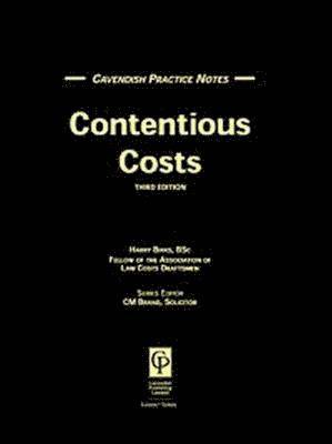 bokomslag Practice Notes on Contentious Costs