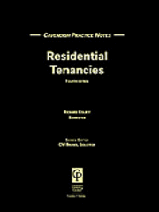 bokomslag Practice Notes Residential Tenancies