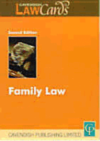 bokomslag Cavendish: Family Lawcards 2/E