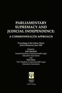 bokomslag Parliamentary Supremacy & Judicial Supremacy