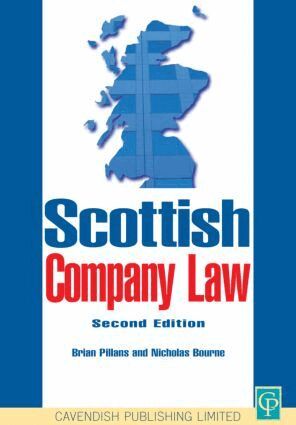 Brian Pillans, Nicholas Bourne - Scottish Company Law, Häftad