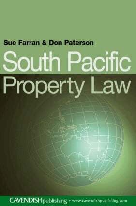 Sue Farran, Donald Paterson - South Pacific Property Law, Häftad