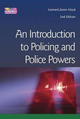 bokomslag Introduction to Policing and Police Powers