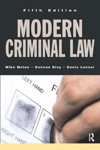 bokomslag Modern Criminal Law