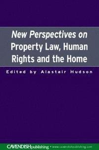 bokomslag New Perspectives on Property Law