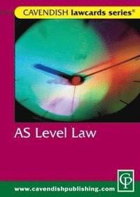 bokomslag Cavendish: AS Level Lawcard