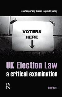 bokomslag UK Election Law