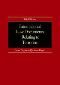 bokomslag International Law Documents Relating To Terrorism