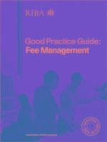 bokomslag Good Practice Guide: Fee Management