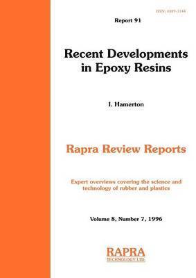 Ian Hamerton - Recent Developments in Epoxy Resins, Häftad