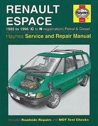 bokomslag Renault Espace Petrol & Diesel (85 - 96) C To N