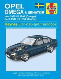 bokomslag Opel Omega & Senator (86 - 94) Svensk text