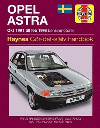 bokomslag Opel Astra (91 - 98) Svensk text
