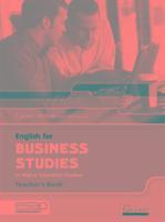 Carolyn Walker - English for Business Studies Teacher Book, Häftad