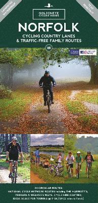 bokomslag Norfolk Cycling Country Lanes Map