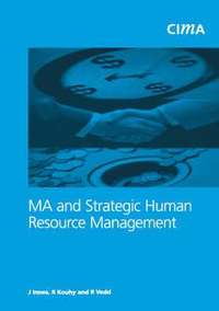 bokomslag Management Accounting and Strategic Human Resource Management