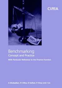 bokomslag Benchmarking- Concept and Practice with Particular Reference to the Finance Function