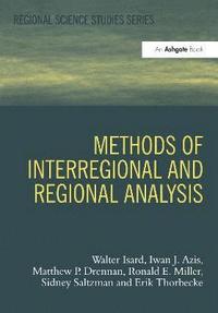 bokomslag Methods of Interregional and Regional Analysis